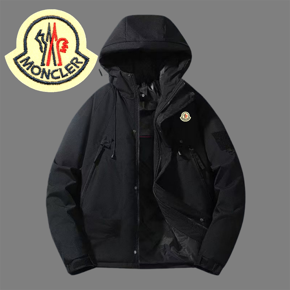 Áo khoác Moncler Thu Đông mới cho nam nữ, cotton nhẹ chống gió và mưa