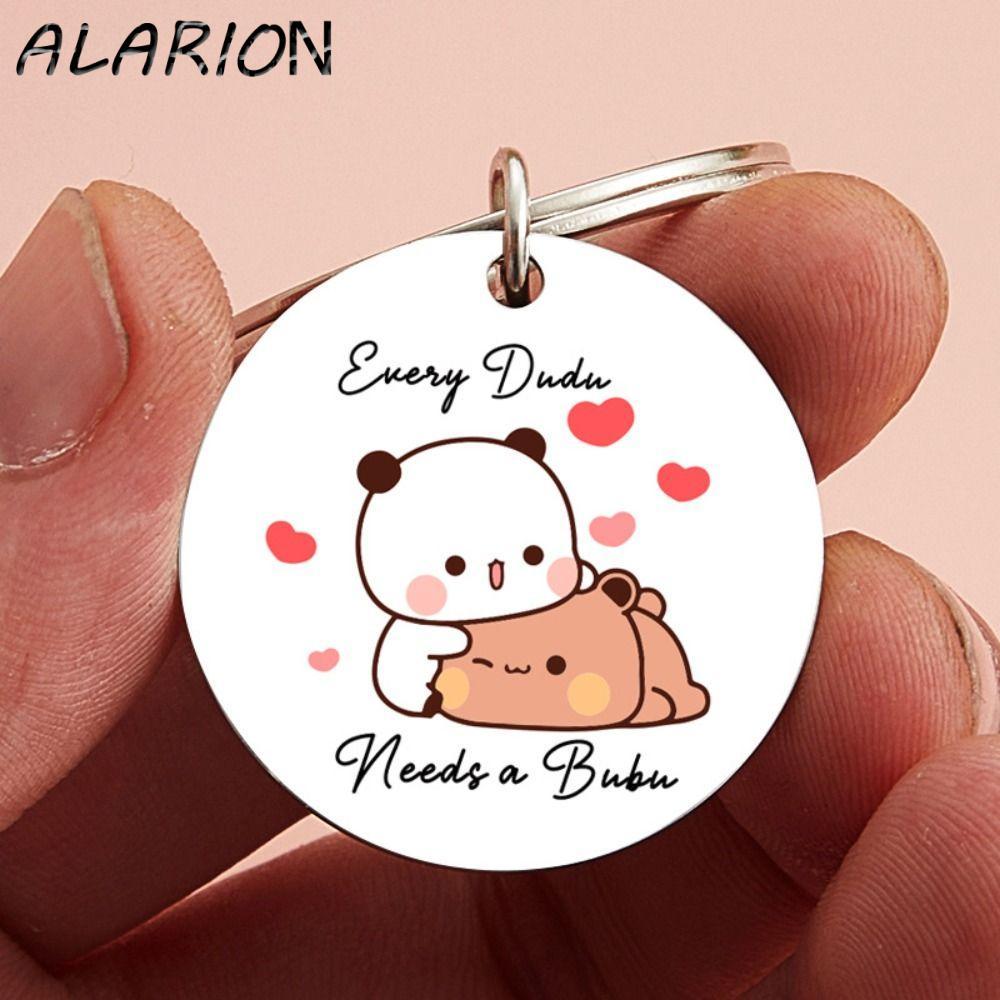 Mặt dây chuyền ALARION Bubu Dudu, Mỗi Dudu đều cần xích chìa khóa Bubu Panda và Bear Bubu Dudu, Mặt 