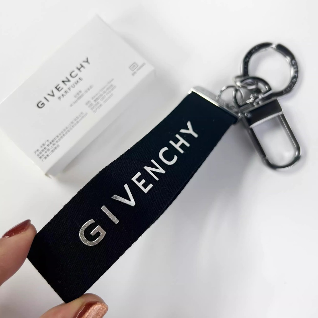 Jijia - Sản phẩm chính hãng: Móc khóa kim loại bạc với logo 4G