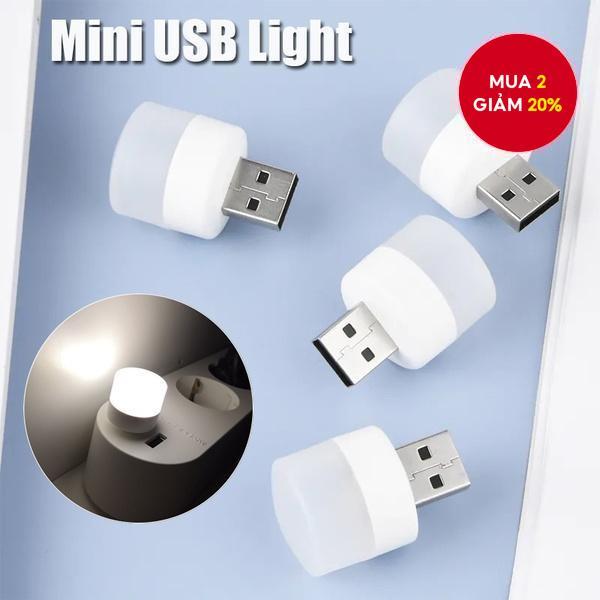 Đèn ngủ USB Bảo vệ mắt Đèn bàn đọc sách Mini 5V LED cho máy tính Bóng đèn điện di động