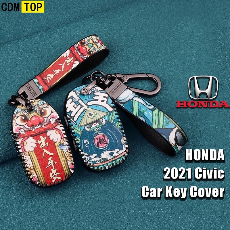Honda civic fe 2022 HRV Chìa Khóa Ô Tô Chìa Khóa Fob Chìa Khóa Bao Da Xe Civic 2021 FE HRV Phụ Kiện