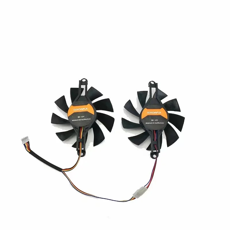 Quạt Làm Mát 75MM P106-100 Cho Nhiều Màu Sắc GTX 960 950 1060 1050Ti GTX960 GTX950 GTX1060 iGame GAM