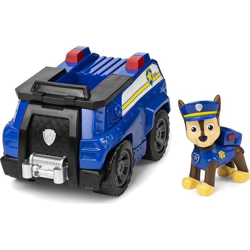 PAW Patrol Tracker Jungle Cruiser Vehicle với hình sưu tập cho trẻ em từ 3 tuổi Plus Bộ xe cứu hộ ho