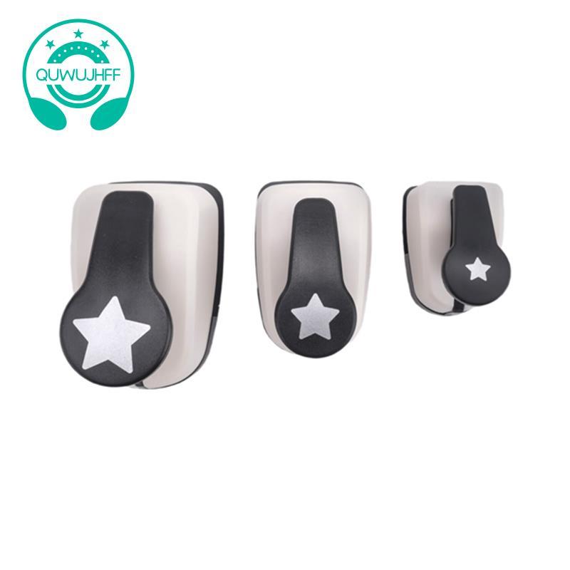 3 Lỗ Ngôi Sao Punch, Star Punch, Star Paper Punch, White & Hole Puncher, Star Puncher for Crafts, Pa