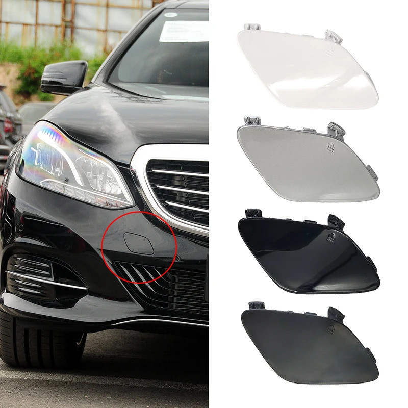 Cho 2014-2016 Mercedes E Class E200 E260 E300 E320 E400 W212 Phía Trước Xe Kéo Móc Bao Nắp Cho Benz 