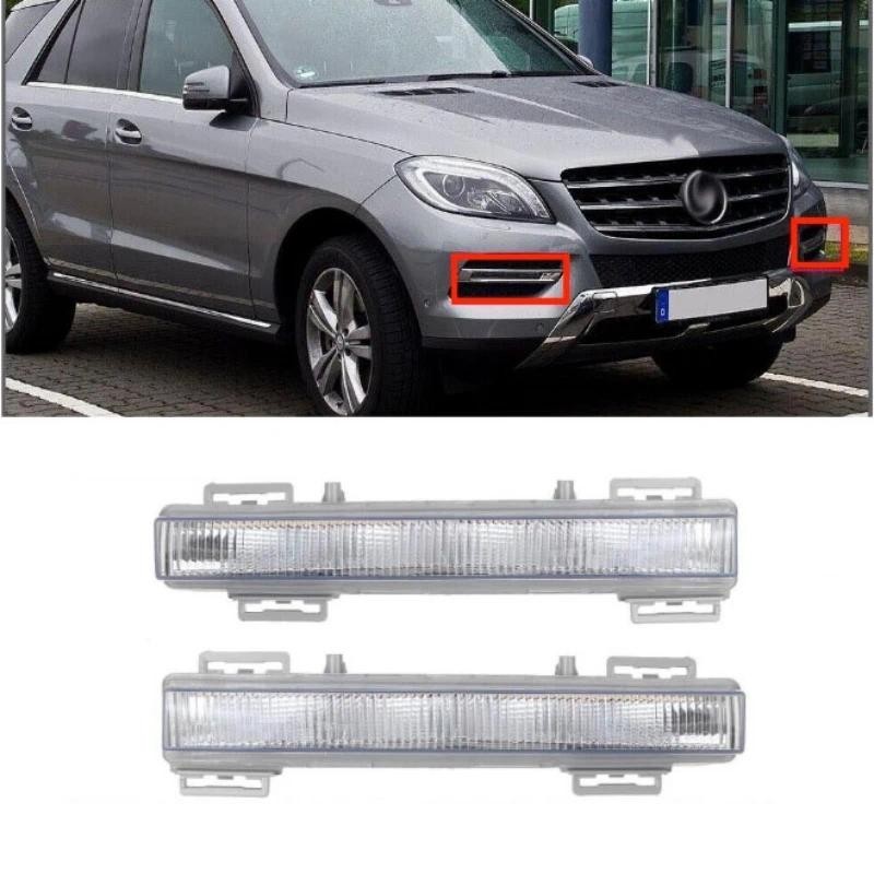 OE # 2049065401 2049065501 Đèn Chạy Ban Ngày DRL Đèn Sương Mù Cho Xe Mercedes ML ML350 ML500 W166 GL