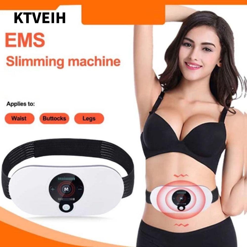 Máy đốt mỡ bụng KTVEIH, Massage Abdominal 18 Cấp Độ, Công NghệEMS&Sưởi Ấm, Chống Cellulite