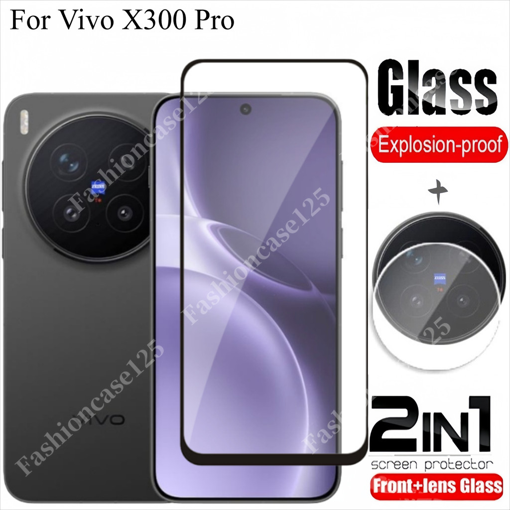 2in1 Cho Vivo X300 Pro 5G Phim Bảo Vệ Màn Hình Điện Thoại Trong Suốt Bảo Vệ Màn Hình Cho Vivo X300 P