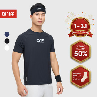  Áo phông thể thao active nam CANIFA cộc tay chất liệu mềm mát 8TS25S015 