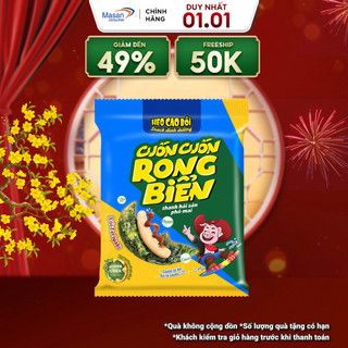  Xúc xích tiệt trùng Heo cao bồi Cuốn cuốn thanh hải sản gói x  3cây x 13gr + 1gói xốt 5.5gr + 1gói rong biển 2gr + 1gói  