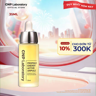   CNP Laboratory Official  Tinh chất tái tạo phục hồi da chiết xuất keo ong CNP Propolis Energy Active Ampule 35ml 