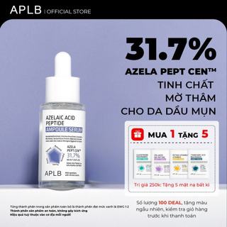  Serum Azelaic Acid dành cho da mụn 40ml APLB Azelaic Acid Peptide Ampoule Serum Serum Mờ Thâm Mụn 