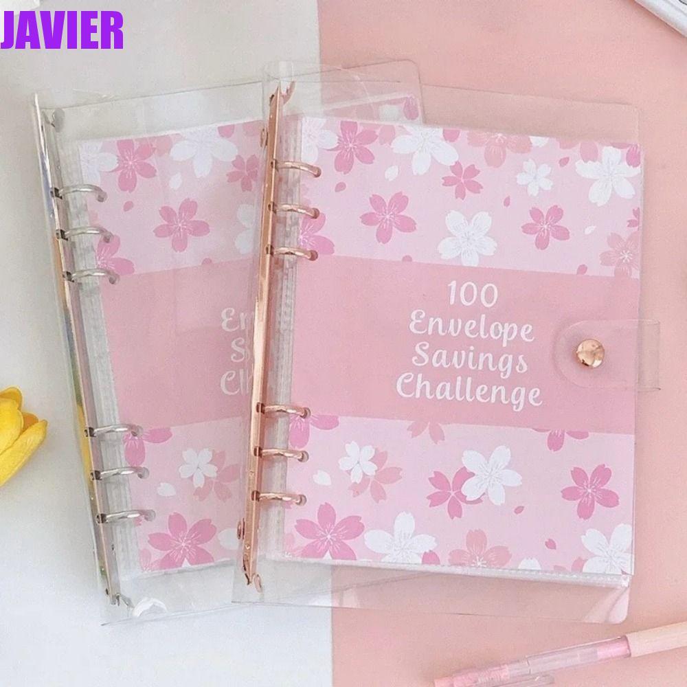 Chất kết dính thử thách phong bì JAVIER 100, 100 phong bì Quản lý tài chính Thử thách tiết kiệm phon