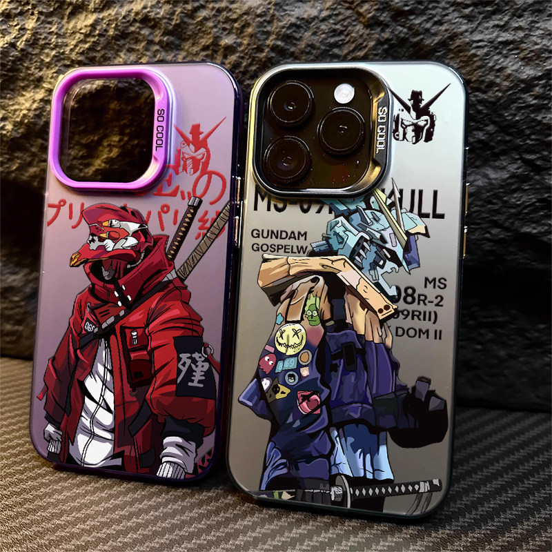 Gundam Mecha Thích Hợp Cho 16promax Apple 17 / 15 Ốp Điện Thoại iphone14 Redmi k70 Xiaomi 13 OnePlus