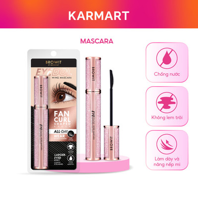 Mascara BROWIT Eyedol Wing Mascara 8g #One Black