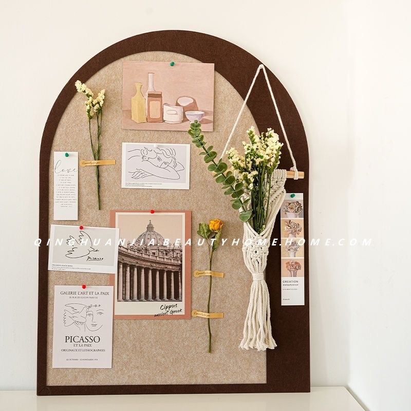 Bảng mạch nút chai tự dính Ins Style Photo Wall Message Board