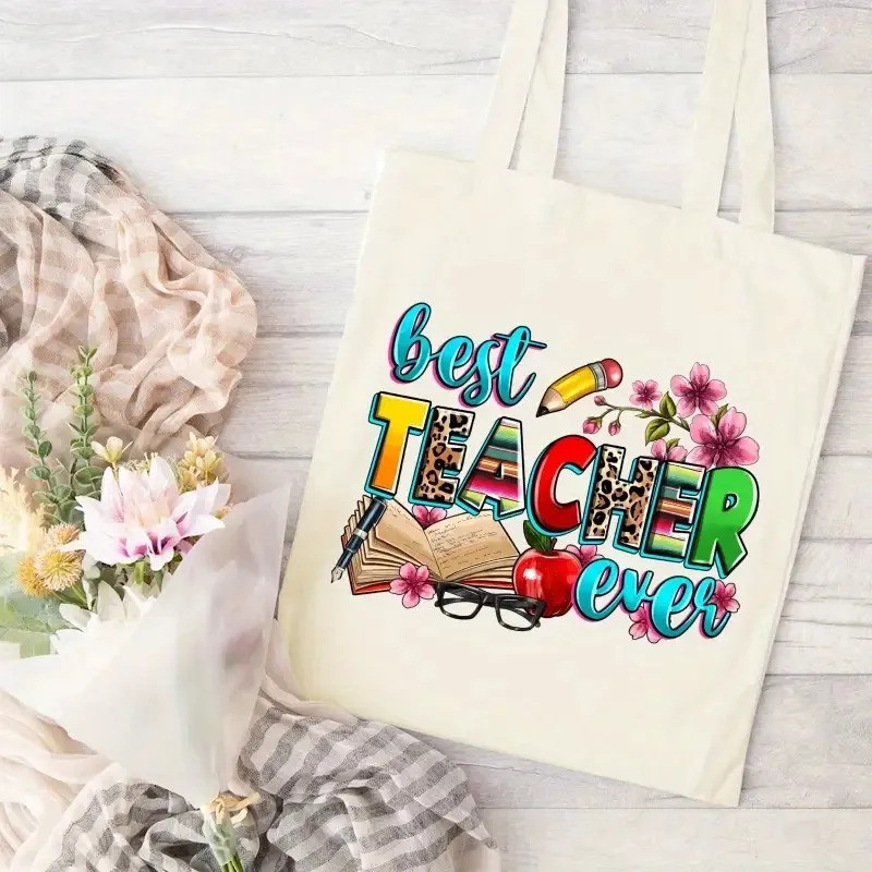 Túi xách giáo viên ABCD được làm bằng vải bền bỉ Dung tích lớn Thích hợp để sử dụng trong trường học