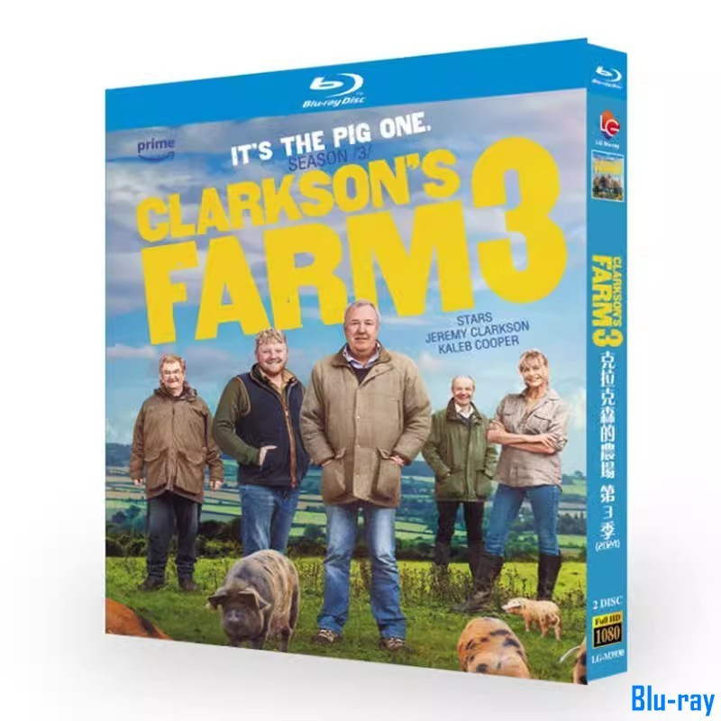 [THƯƠNG HIỆU MỚI SEALED] Phim tài liệu Anh I Bought the Farm / Clarkson 's Farm Season 3 (2024) Hộp 