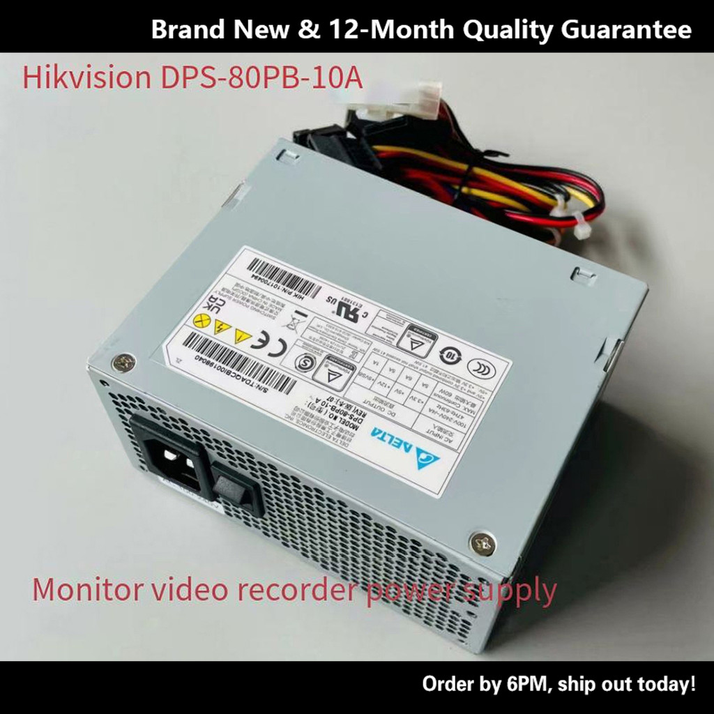 Thích hợp cho đầu ghi video Hikvision 8632 8516 Power DPS-80PB-10A Đầu ghi video giám sát