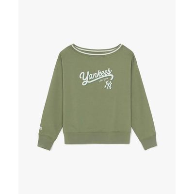 MLB - Áo sweatshirt nữ cổ thuyền tay dài Varsity Sportive_3FMTV1461-50KAP