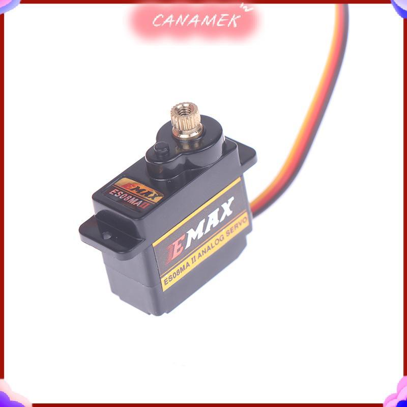CANAMEK 1Pc EMAX ES08MA II Kim Loại Gear Micro servo Kỹ Thuật Số servo Lên Cho RC Model CSF
