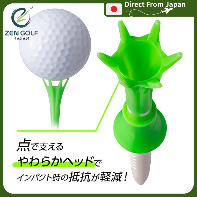 DAIYA GOLF Golf Tee Tomahawk Tee Long (5 pieces) Tee-up height 40~ TE-510A type A