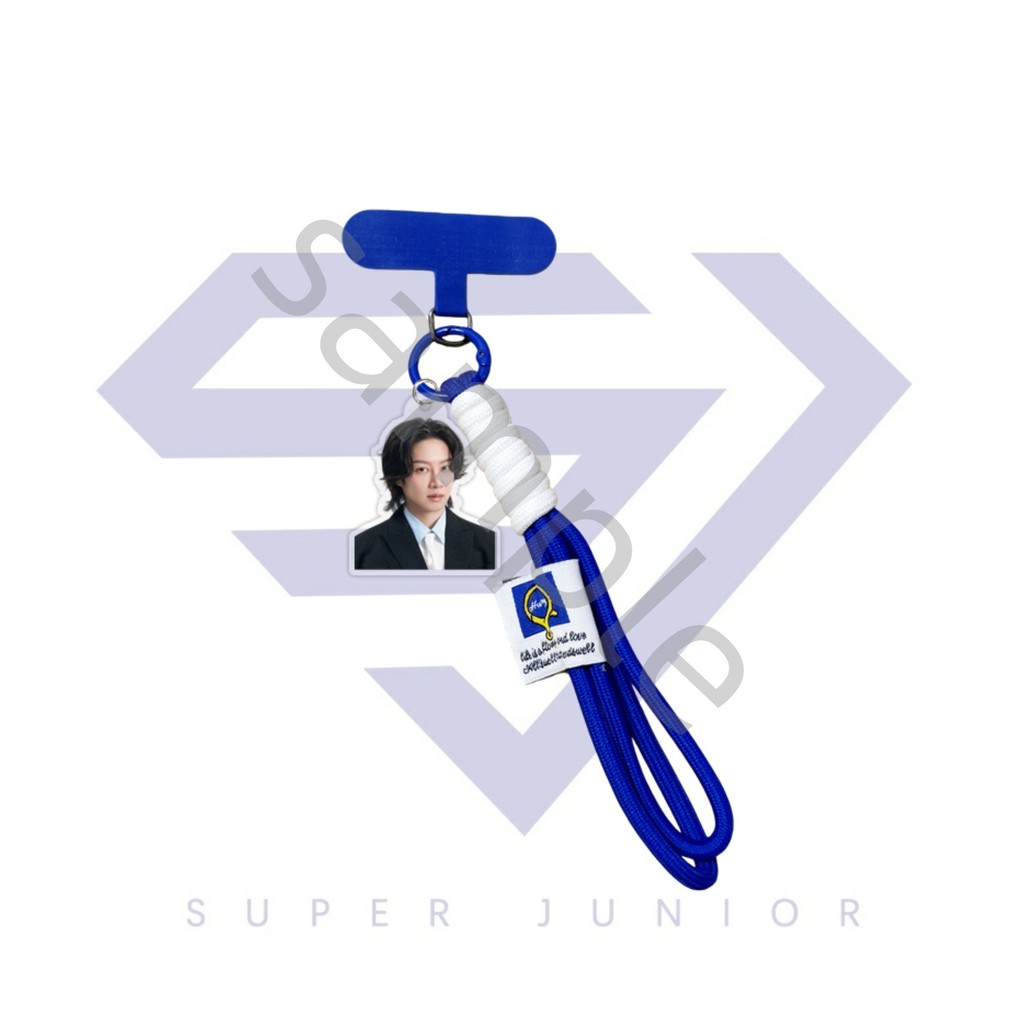 Kpop Idol SUPER JUNIOR Acrylic Móc khóa và Phonependant Eunhyuk Shindong Người hâm mộ Quà tặng