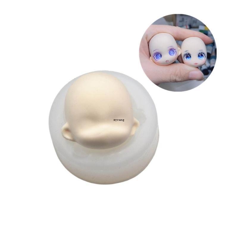 Baby Face Clay Mould Face Mould Epoxy Resin Mould for Cake Decorations