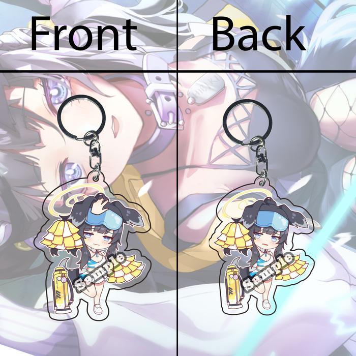 Gantungan Kunci Blue Archive Nekozuka Hibiki 01 bb - Ganci -Key Chain - Hibiki 01 bb