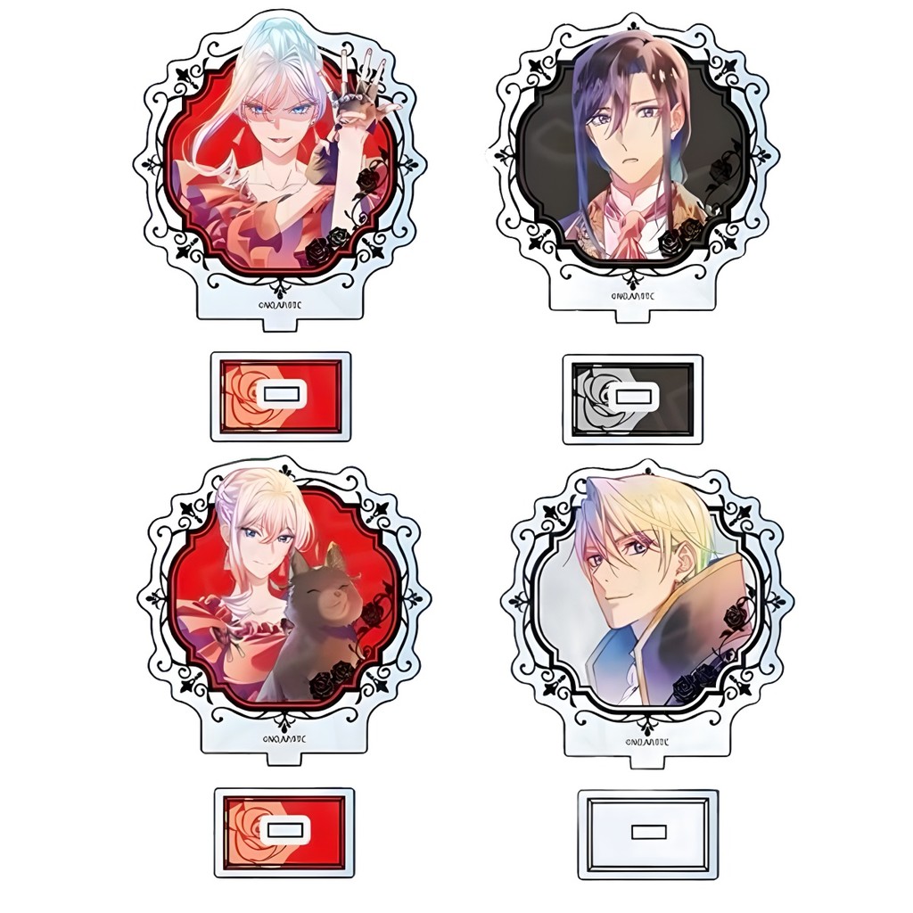 May I Ask for One Final Thing? Anime Acrylic Stand Scarlet El Vandimion figure 10CM Christmas decora