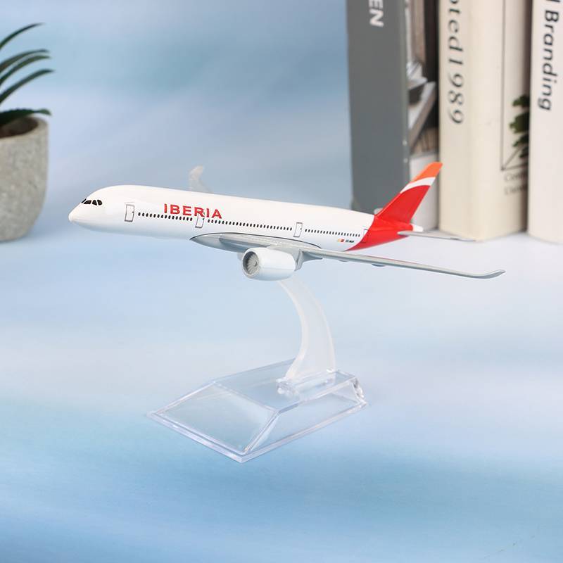 Buildvitbg 16CM Iberia 330 Hợp Kim Máy Bay Mô Hình Tỉ Lệ 1: 400 Kim Loại Máy Bay Bản Sao Diecast Máy