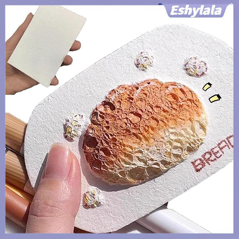 Eshylala Magic Puffy Paint, 3D Vẽ Magic Canvas Sponge, Puffy Popcorn Vẽ Họa Tiết Bộ Tranh