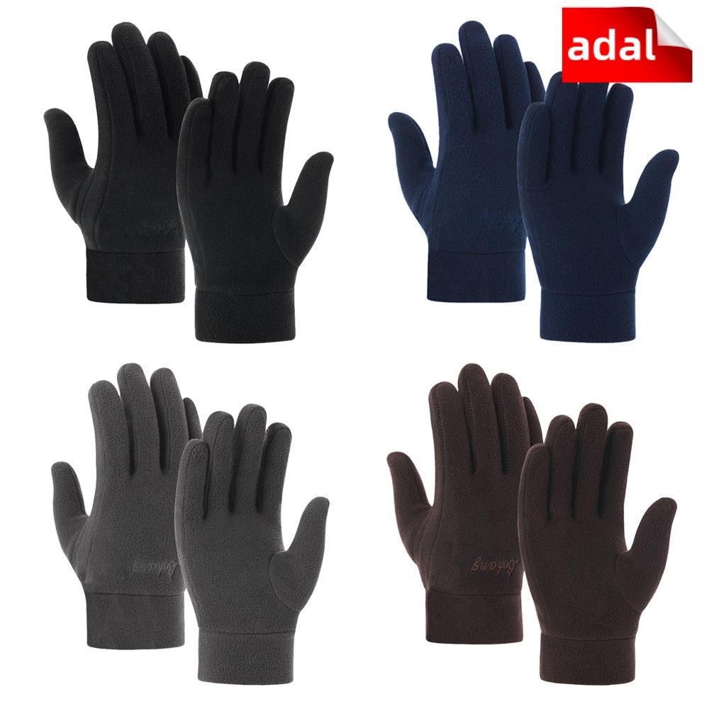 Găng tay lái xe thể thao nữ, ấm áp với lông, phù hợp thu đông