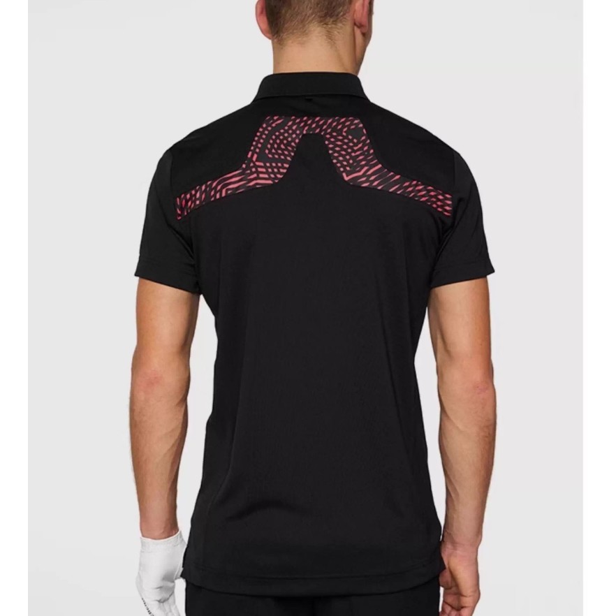 J. J. Áo thun ngắn tay in hình polo ngắn tay thời trang mới Lindeberg