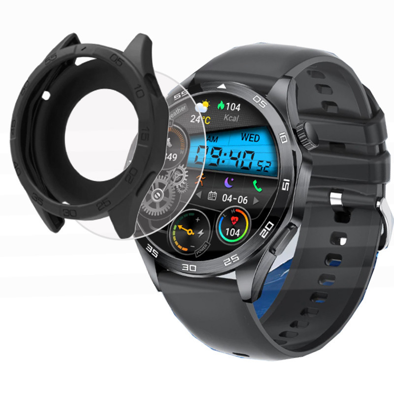 Ốp Bảo Vệ Silicon LIGE GT4 Pro Cho LIGE GT4 Pro Smartwatch Vỏ Bảo Vệ Khung Vỏ Đồng Hồ Phụ Kiện Chống