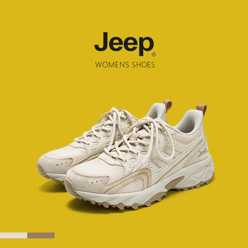 100% Authentic JEEP All-Match Daddy Shoes Nữ Mùa Hè Phong Cách Mới Đế Dày Chống Trơn Trượt Giày Thể 