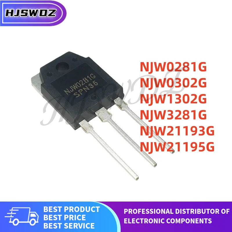 5 CHIẾC NJW21195G NJW1302G NJW0302G NJW21193G NJW3281G NJW0281G TO-3P Ống khuếch đại công suất âm th