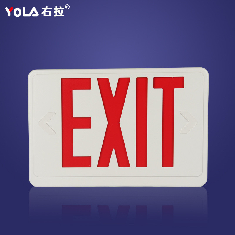 EXIT EMERGENCY LIGHT LED Fire EMERGENCY LIGHT Indicator Sign LIGHT Sign Engineering Quality