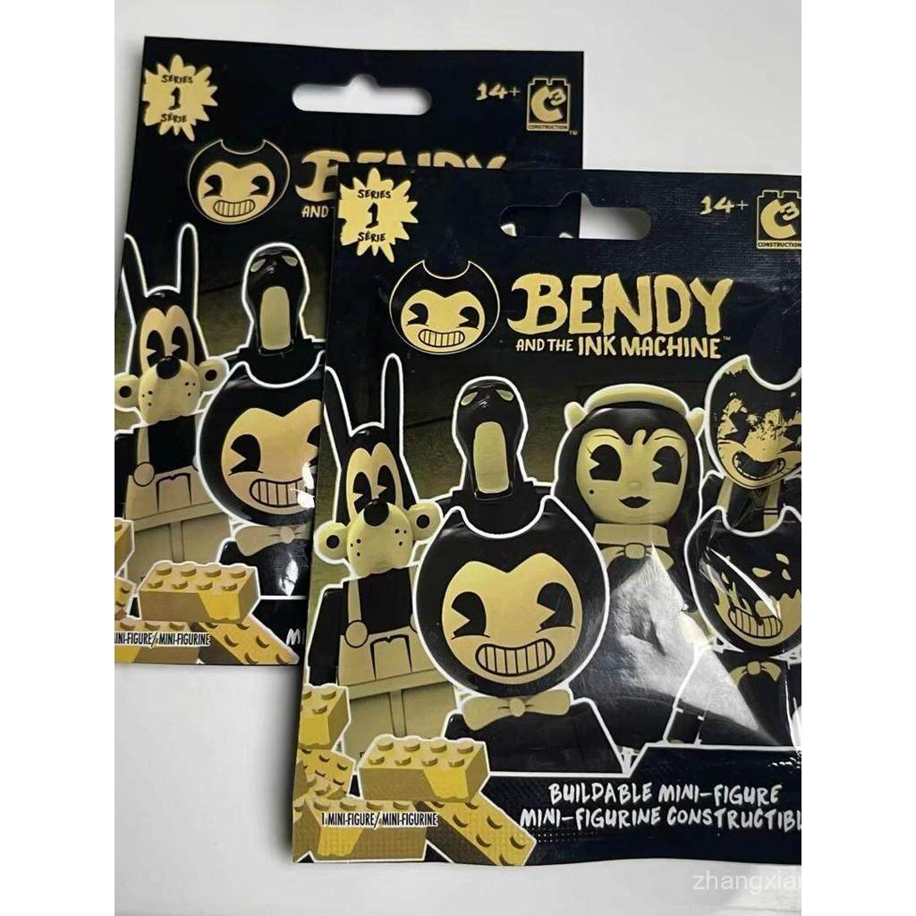 Sản phẩm mới Bendy and the Ink Machine Generation Bendy and the Ink Bag Building Block Man Out of Pr