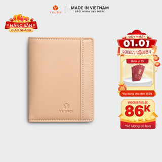  Ví Yuumy  Thời trang nữ dáng đứng gập đôi tiện dụng - Ví da Seasand YV96  Bagsmart 