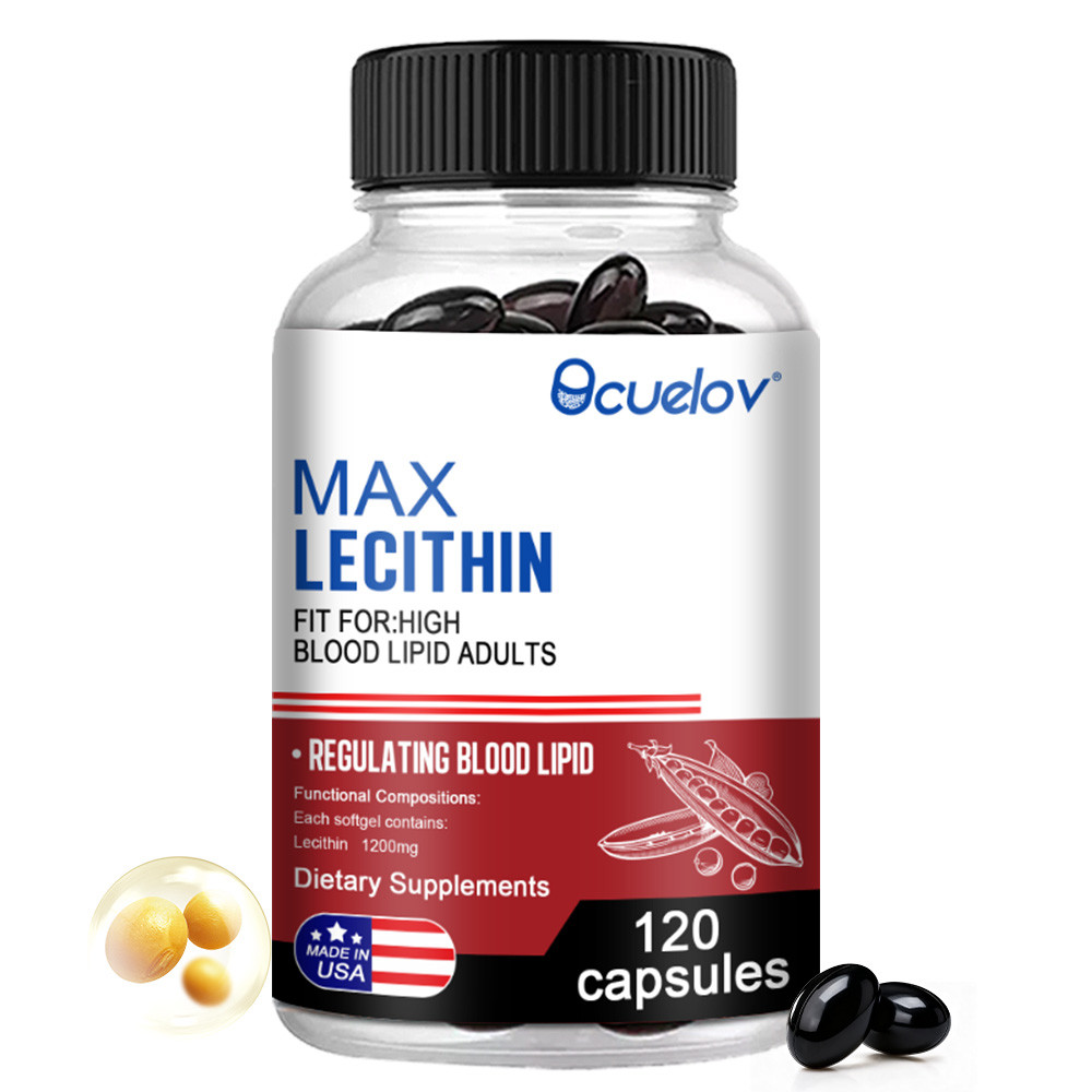 Thực phẩm bổ sung Lecithin Bcuelov - Giảm cholesterol, thúc đẩy lượng lipid máu khỏe mạnh và sức khỏ