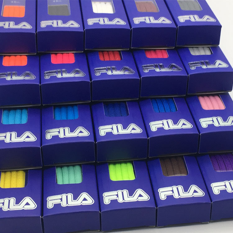 Thích Hợp Cho FILA FILA Hình Bán Nguyệt Dây Giày Thể Thao Giải Trí Bóng Rổ Dây Giày Gấu Trúc Nam Nữ 