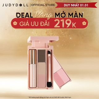  Bảng Trang Điểm JUDYDOLL Makeup Nhỏ Gọn Tiện Lợi 5 Trong 1 Bảng Mắt Phấn Má Kẻ Mày Viền Môi Trang Điểm Tự Nhiên 
