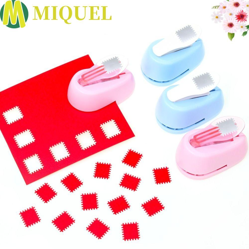 MIQUEL Stamp Border Punch, Stamp Shape Cut Craft Dập nổi|Văn Phòng Phẩm Tiết Kiệm Nhân Công Puncher 