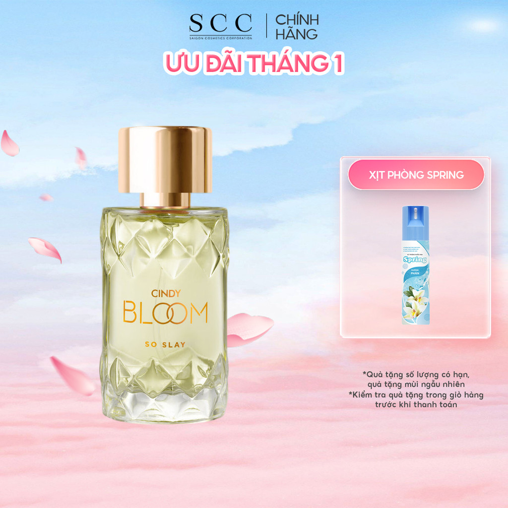  Nước hoa nữ Cindy Bloom So Slay Hương Cuốn Hút 50ml 
