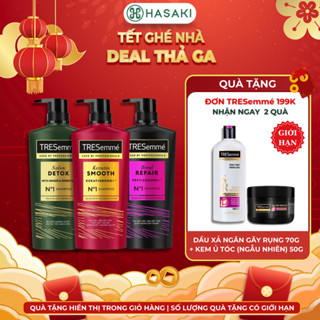  Dầu Gội TRESemmé Detox Dưỡng Suôn Mượt Ngăn Tóc Gãy Rụng 640g Hasaki Sản Phẩm Chính Hãng 