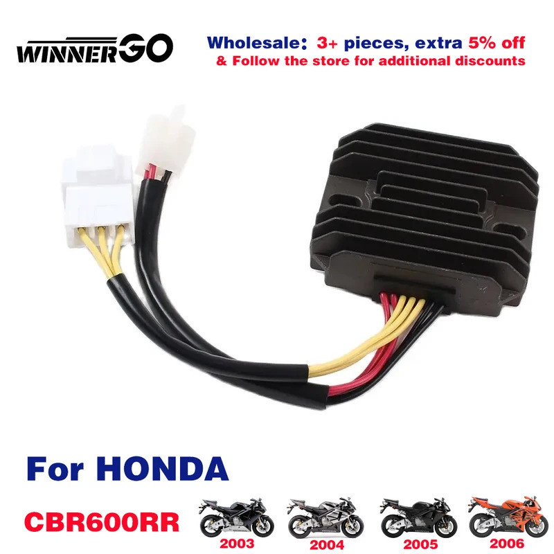 Bộ Điều Chỉnh Điện Áp Chỉnh Lưu Cho Xe Honda CBR600RR 2003-2006 CBR600RR CBR 600 RR 2003 2004 2005 2