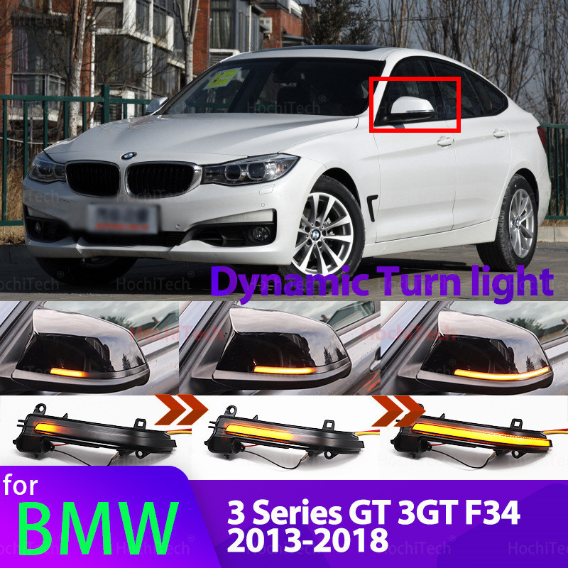 Bán Chạy Thích Hợp Cho Xe BMW / 3 Series GT 3GT F34 Gương Chiếu Hậu Chạy Nước Bật Tín Hiệu
