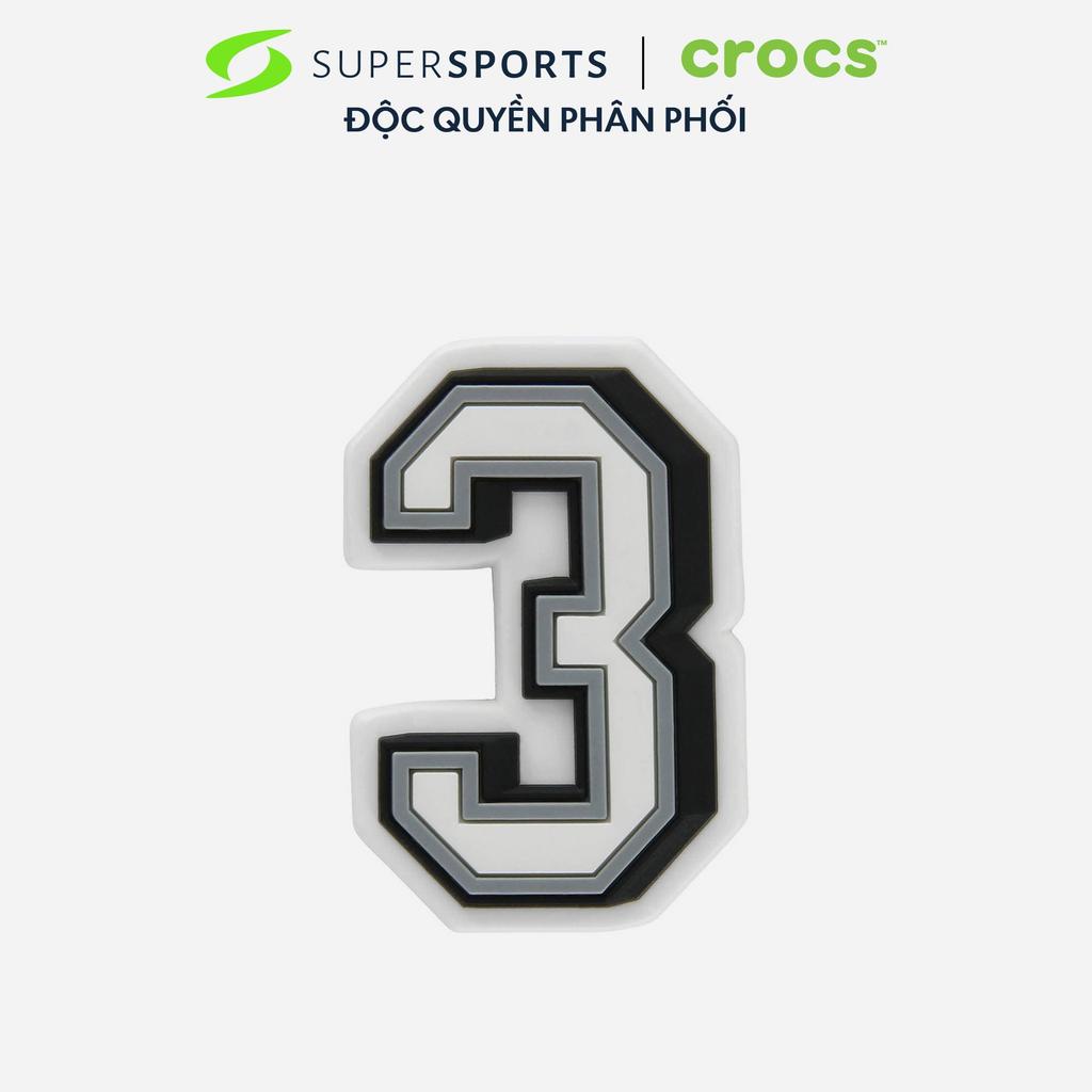 Phụ kiện Charm Number 3 - Trắng - 10006951