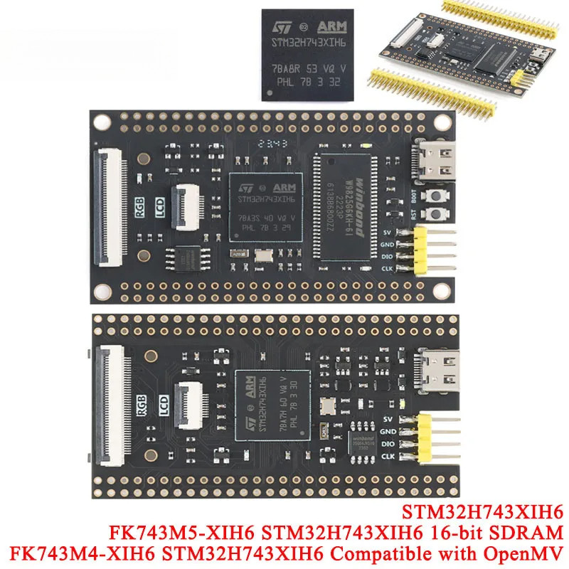 STM32H743XIH6 STM32H743 FK743M4 FK743M4-XIH6 Core System Learning STM32 Mô-đun bảng phát triển 16-bi